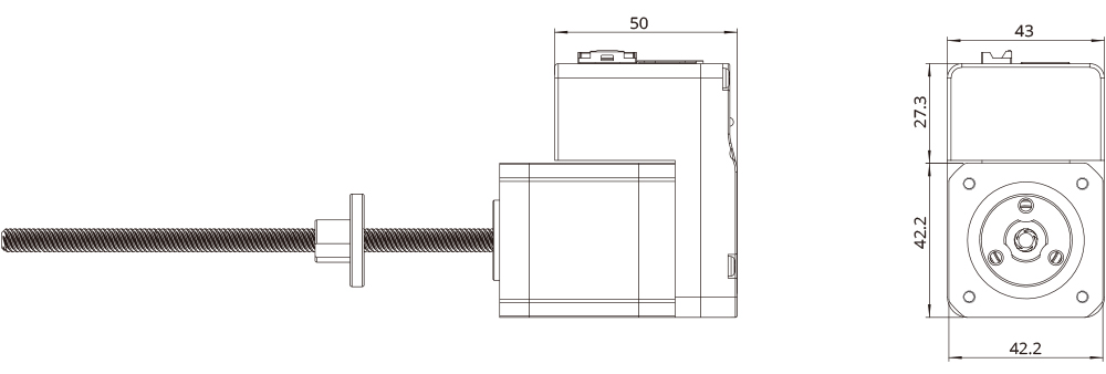 DS-CL42-SA Dimension